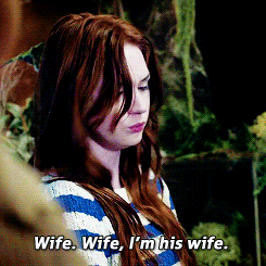 pondgifs:  You and the Doctor…are you his queen? 
