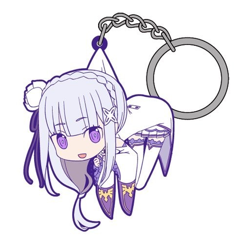 RE:ZERO KARA HAJIMERU ISEKAI SEIKATSU TSUMAMARE KEYCHAIN