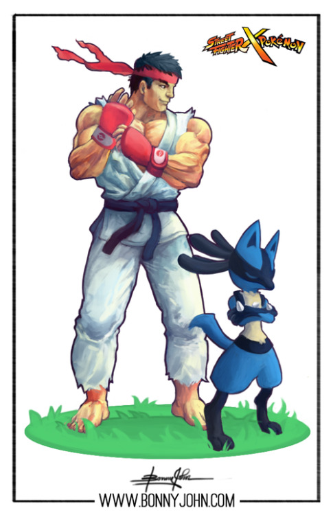 theomeganerd:  Street Fighter x Pokemon by porn pictures