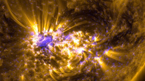 astronomyblog:  Solar Dynamics Observatory   The Solar Dynamics Observatory (SDO) is a NASA mission which has been observing the Sun since 2010. Launched on February 11, 2010, the observatory is part of the Living With a Star (LWS) program. The goal of