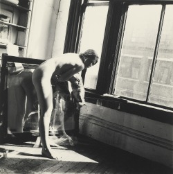 gacougnol:  Francesca Woodman  UNTITLED, PROVIDENCE, RHODE ISLAND RELATING TO THE SERIES, “A WOMAN. A MIRROR. A WOMAN IS A MIRROR FOR A MAN” 1975-76