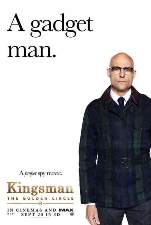 posterview:New Kingsman The Golden Circle Character Posters