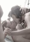 secretplaceofsexy:thepolylama-deactivated20230329:kinkyhubby68:A beautiful threesome..Perfect!  Mmmmmm yesss