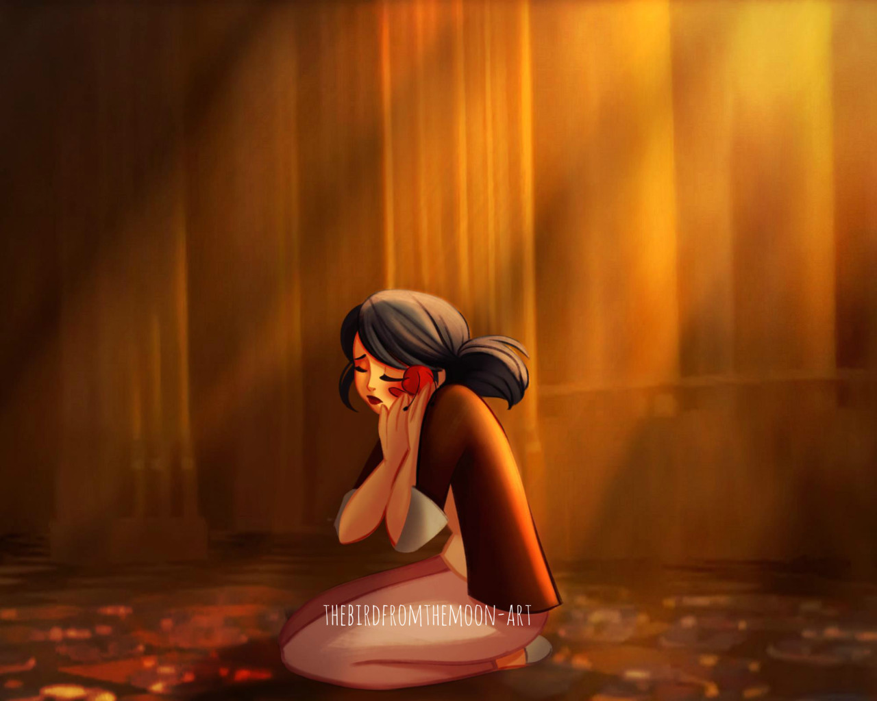 thebirdfromthemoon-art:  Disney’s hunchback of notre dame inspired fanart! (lazy