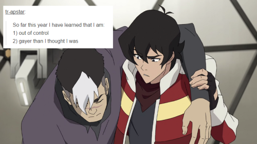 icyblueroses:Voltron: Legendary Defender + Text Posts (3/?)~Sheith Edition~