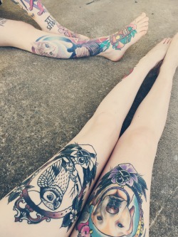 anaddiction0utofstyle:  all the tattoos💃🏻