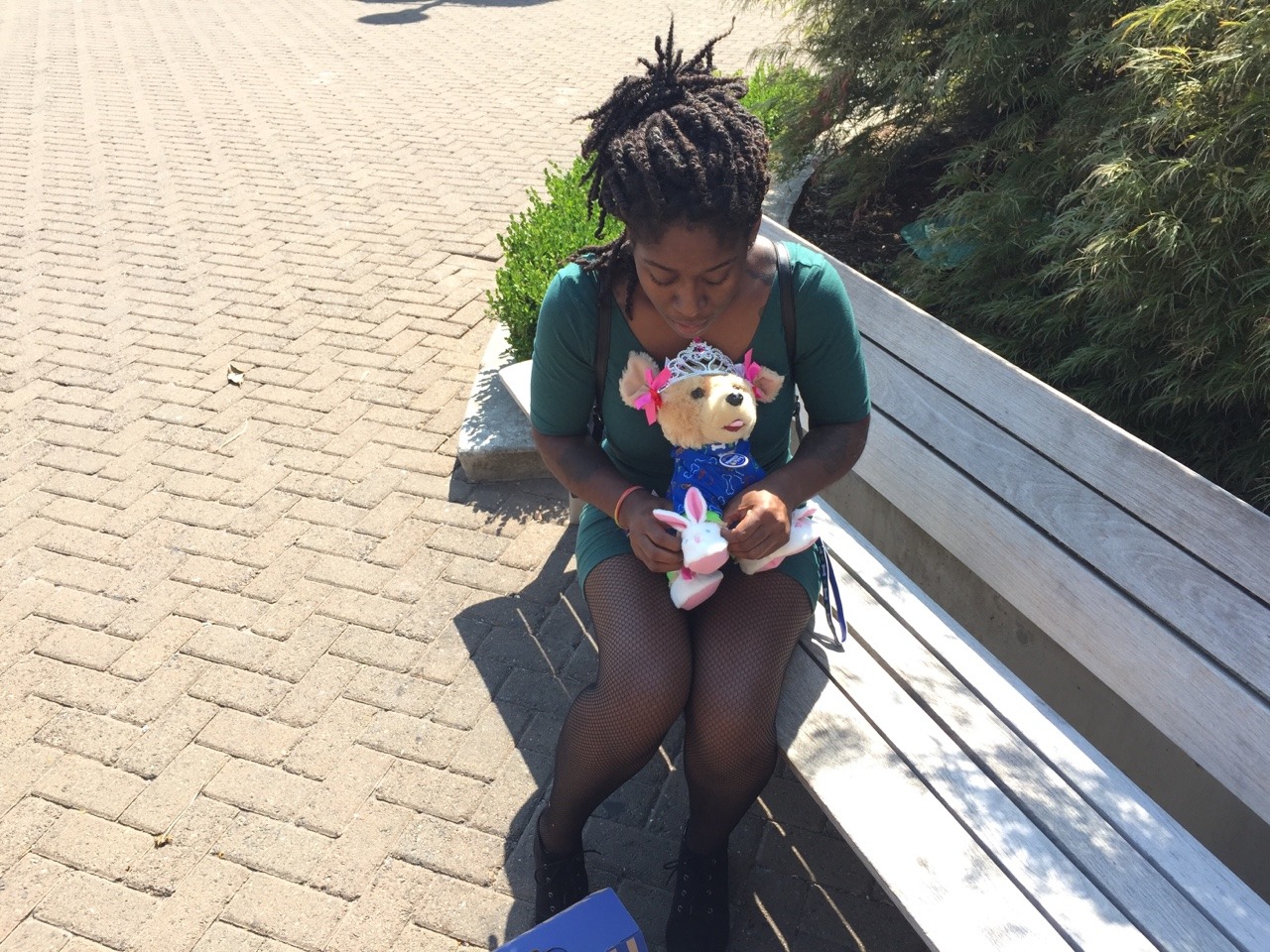 shanedog09:  iamapaperuniverse Build A Bear day! Finally got to take my little girl