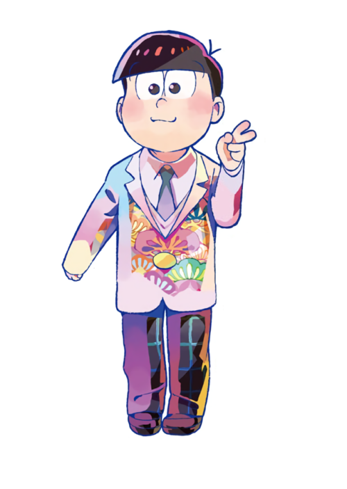 osomatsu-fan:  Eiga no Osomatsu-San: Pale Tone Series - Deka Acrylic Stands from Contents Seed