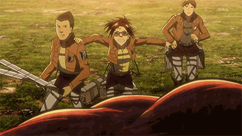 emptyjuicecarton:  Favourite snk character: Hange Zoe, hands down.Poor Moblit tho