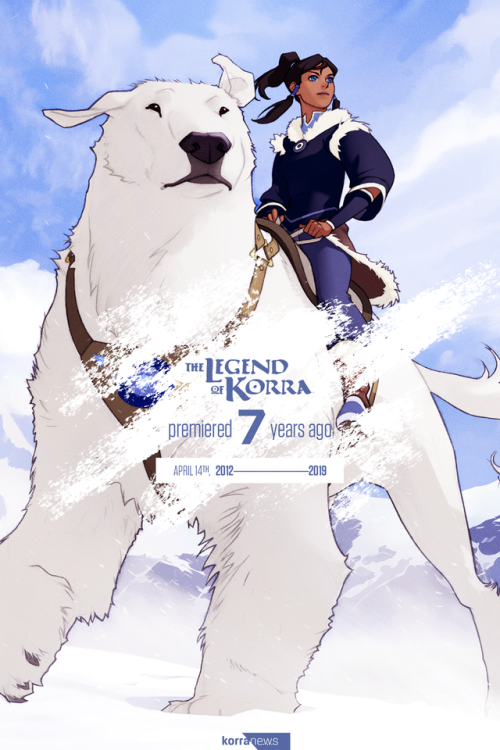 korranews: The Legend of Korra premiered on this day 7 years ago! Happy birthday to a true legend an