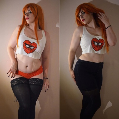 Just one day left to pledge to my patreon for July&rsquo;s exclusives #marvel #cosplay #maryjane #t