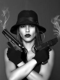 girlandguns:  Girl With Gun  follow me at : http://girlandguns.tumblr.com/