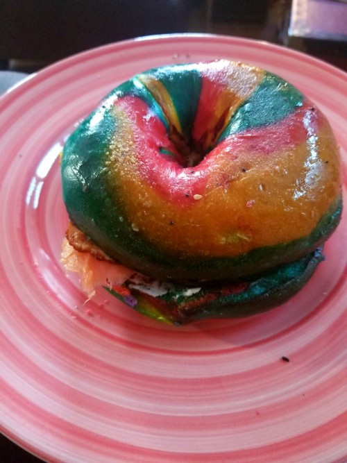 At Home With A Bagel & Locs, Nova Salmon