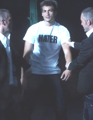 masterboibinder:  “There we go… that’s much better! Now you’re properly dressed for success, stud… I think now we can introduce you to the rest of our guests… many of them are quite eager to meet you…”