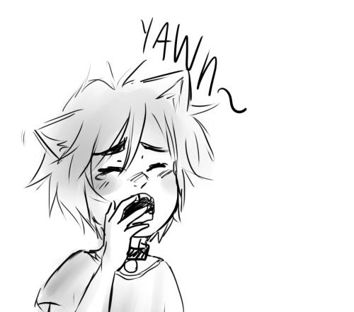 littleghostprince:  HaVE SOME TWITTER D RAWINGS I DID OF KITTY HI RO BE CAUSE IM OBESSES WITH KI TTY HIRO C RIES ALOT AND LAYS DOWn