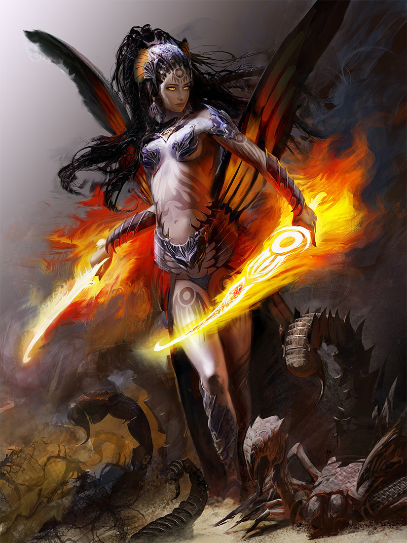 foxyfantasygirl:    Queen of Dune by Alexander Deruchenko  