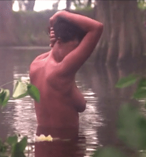 Sex celebritynudegif:  Adrienne Barbeau -  Swamp pictures