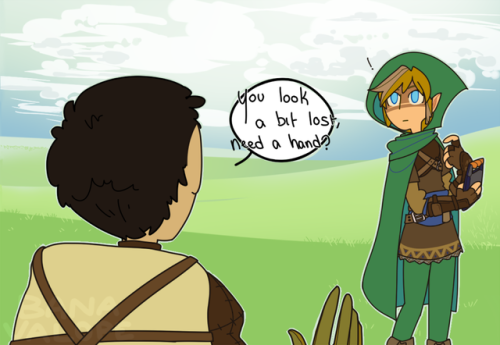 mikethefangirl:banavalope:i made a tweet a few days ago about how im pretty sure botw link probably 