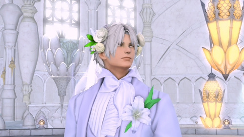 saveeulmore: The Wedding of Thancred &amp; Urianger – pt.ii(Thanc Water &amp; Uriangerr Augureit)【Sp