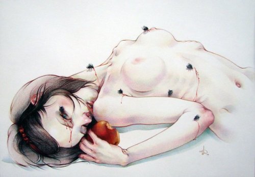 brutals-realm:   Blancanieves by melissacampa  