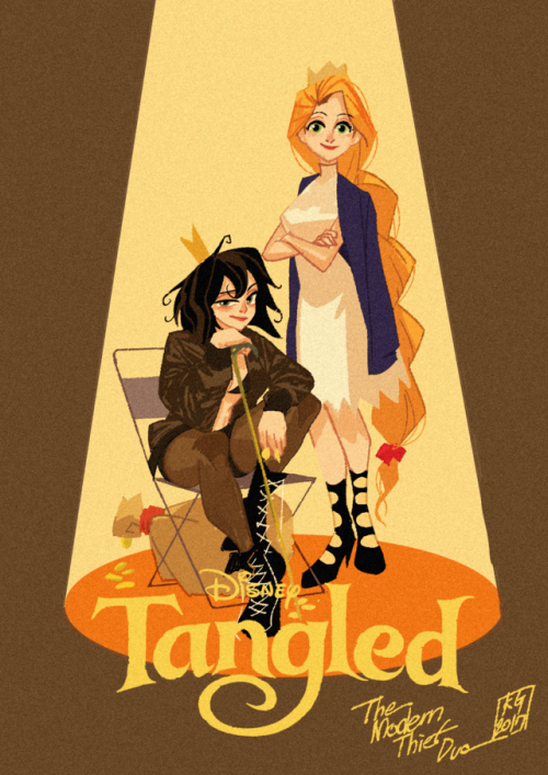 gzv-blur: Tangled fan art - The Modern Thief