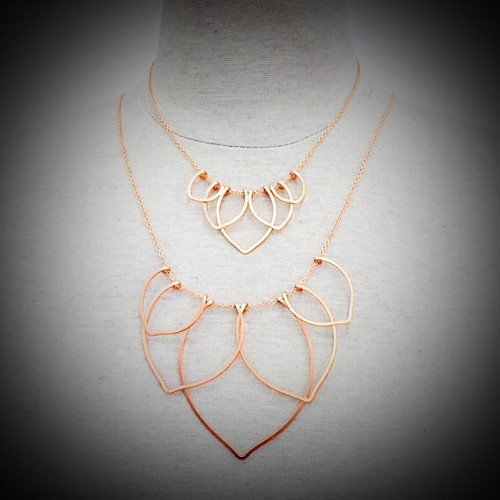 Which version of the Lotus Blossom Necklace would you choose? The let me roar and be Grande version 