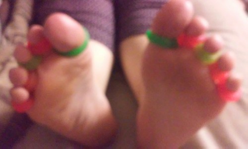 Porn candy covered feet photos