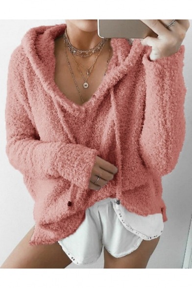 itsshyandflower: Awesome Warm Faux Fur Hoodies porn pictures