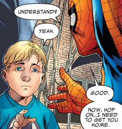 kotetsus-crapsuit:  thomasdreyfuss:  Uncles  THIS IS WHY I FREAKING LOVE SPIDERMAN. 