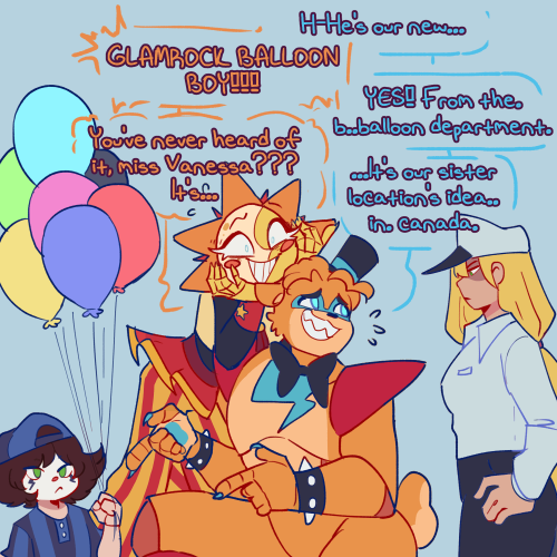 With The Crack Theory Of Gregory Being Glamrock Balloon Boy, It Would Be Hilarious If The GlamFam Actually