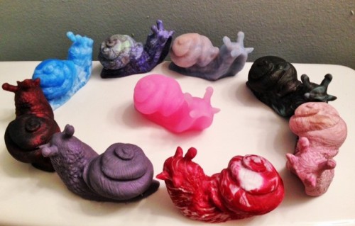 spittor:  I’m starting to think I have a snoblem (a snail problem). These are from @damnaverage who 