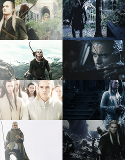 legolasy:   Legolas Greenleaf;  Long under tree, In joy thou hast lived. Beware of the Sea! If thou hearest the cry of the gull on the shore, Thy heart shall then rest in the forest no more.