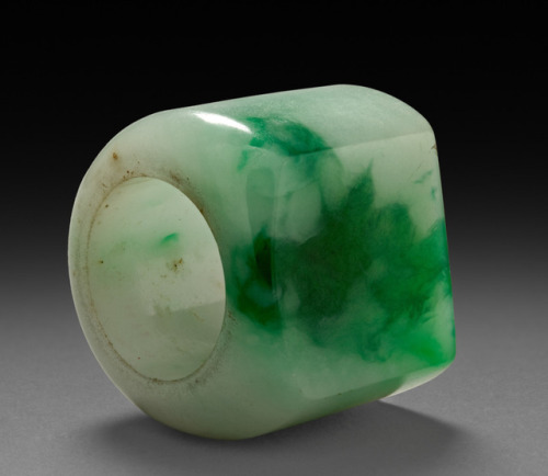 Thumb Ring, 1800, Cleveland Museum of Art: Chinese ArtSize: Diameter: 3.6 cm (1 7/16 in.); Overall: 