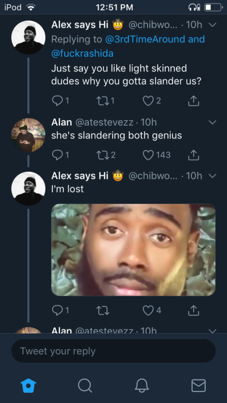 e-wifey:  notaskiathegoat:    the threads under this tweet are funny 