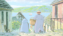 yakushis:   Howl’s Moving Castle + Blue Skies  