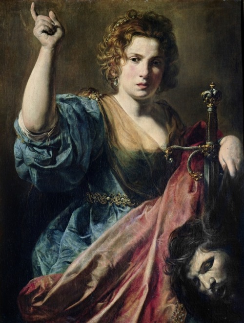 Valentin de Boulogne - Judith with the head of Holofernes (1626)