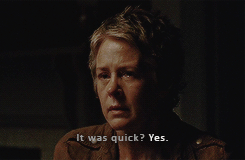 melissascarol:  Carol Peletier Meme ||  9 scenes Confessing to Tyreese - 4.14 “The
