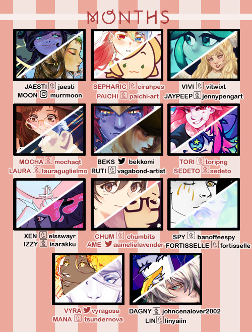 Hello! We’re so excited to announce the list of amazing contributors who are already hard at w