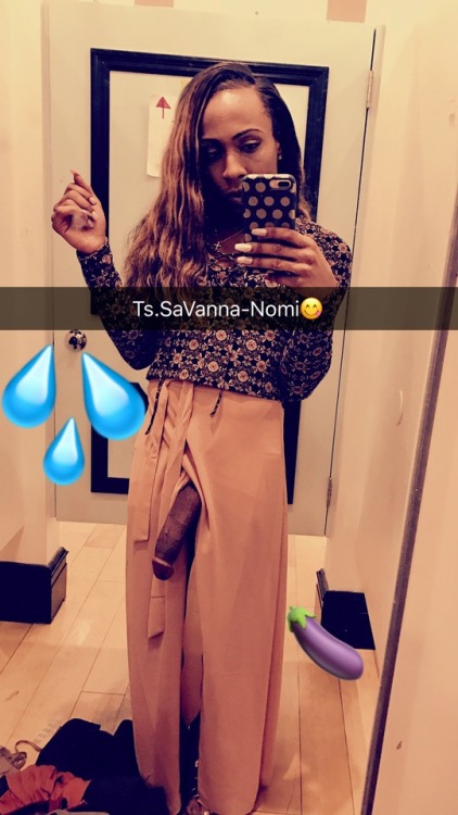 ceosavana305:Dressing Room Files.‼️‍‍ 13inch Bitch. Ts.SaVanna-NoMi-Houston,TX. Reblog Like 