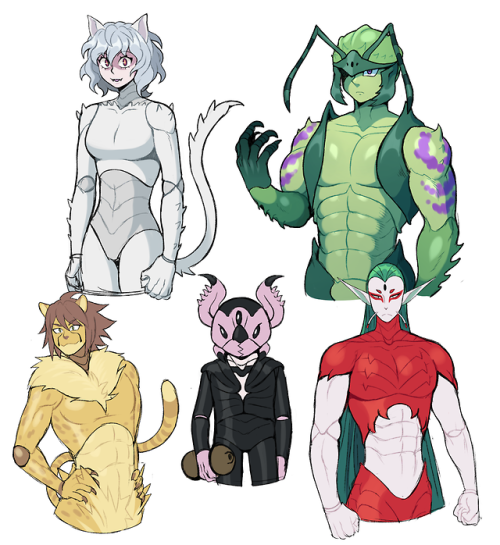 I dislike 99% of chimera ant designs so I redesigned some of em, Pitou and Meruem being my two favor