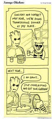 savagechickens:  Guardians of Thanksgiving