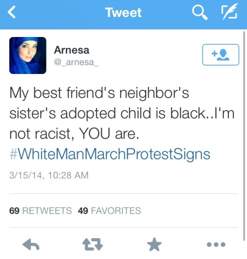 trusthim:So whitemanmarchprotestsigns is trending on twitter and I thought I’d share some of my favo