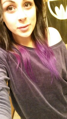 lemeowmeows:  Purple. :)