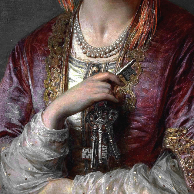Jessica (1867) by Thomas Francis Dicksee