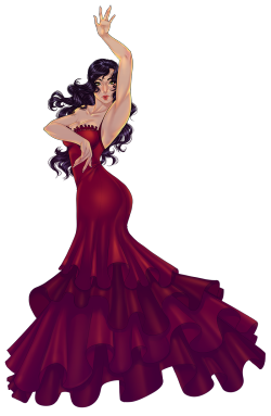 jornorin:  Selene flamenco dancer  By Jornorinn by 0635722  