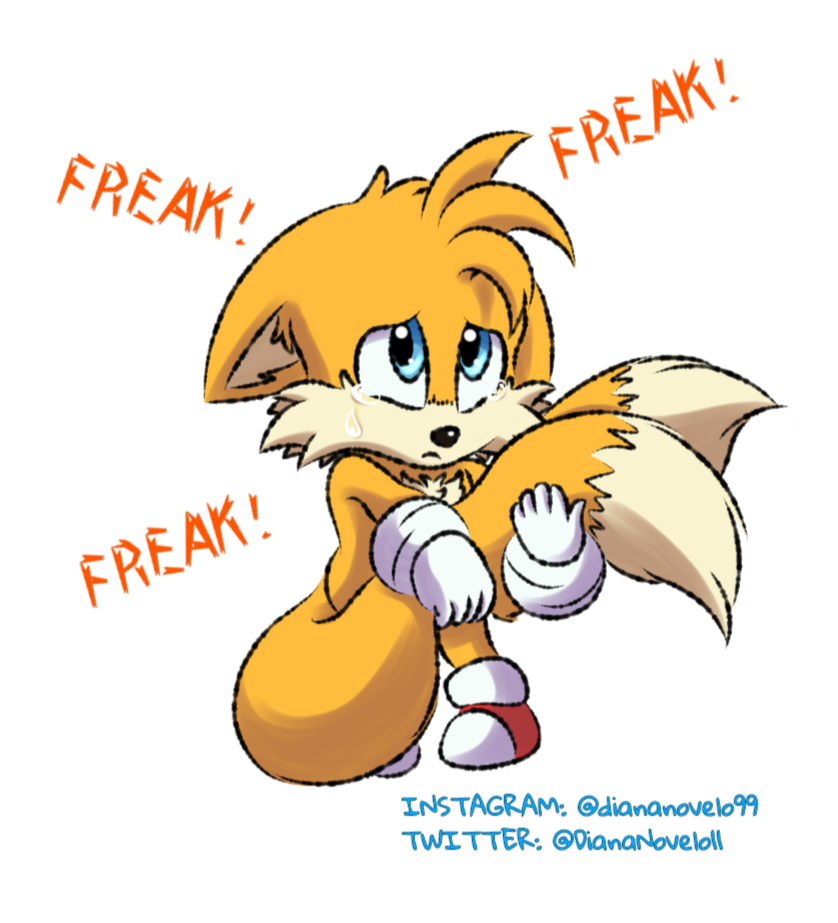 Cute baby tails from sonic the hedgehog