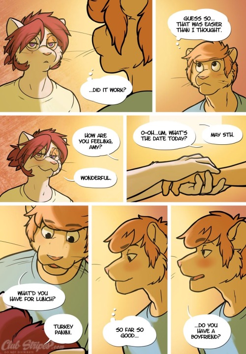 furryhypnosis:  Short cut part 2 Artist: Meesh Copyright: club stripes