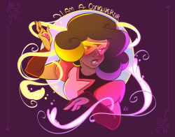 kirstendoodles:  Finished Garnet on lunch