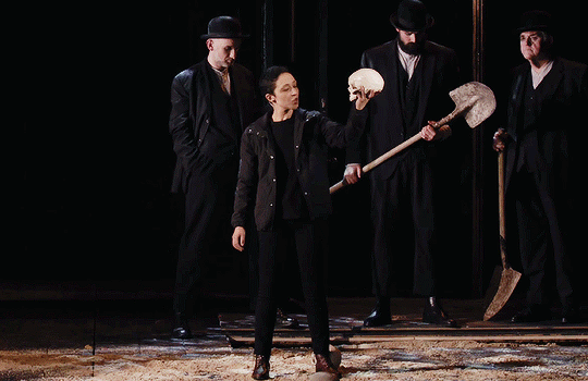 gael-garcia: Ruth Negga as Hamlet  Gate Theatre - Dublin, Ireland | 21 September