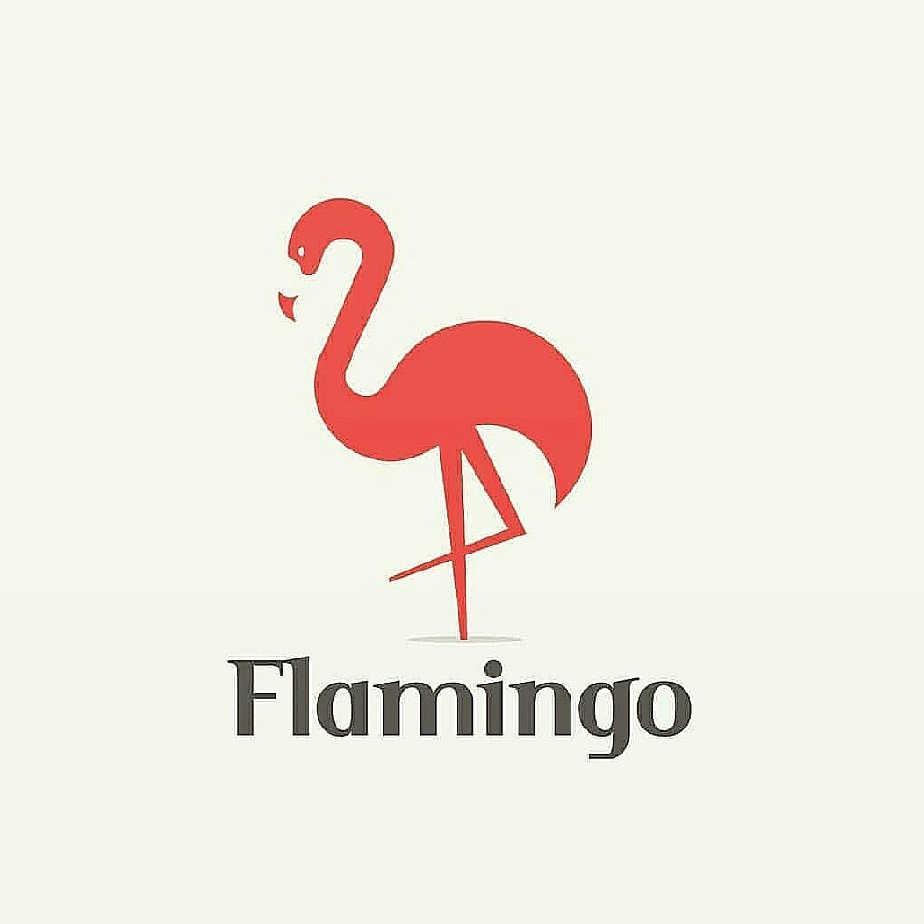 Creative Logo Designs on Tumblr: Flamingo logo design ♥♥♥ Want a ...